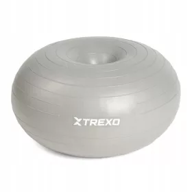  Minge de gimnastică TREXO Donut TXO-B4Z073-GY gri 50x28
