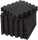  Covoraș de exerciții EDUKIT 31,5 cm x 31,5 cm negru