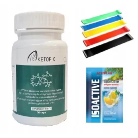   Ketofix - Supliment pentru Slăbire și Metabolism, 30 Capsule + Gratisuri!