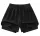  SHEIN PANTOR SORRT NEGRI SPORT LEGAT PENTRU FEMEI, SCURT L