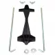  CLEMĂ BATERIE DE 5 INCI KIT DE SURUBURI DE 8 INCI