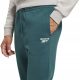  Pantaloni de trening izolați pentru bărbați Reebok, verde rM
