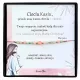 Brățară Personalizabilă cu Piatră Naturală în Cutie Cadou - Perfectă pentru Nașă