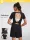  Costum sport de damă negru GLOWMODE M