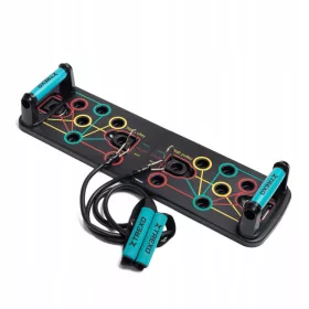    TREXO TXO-B4Z045-BK platformă push-up neagră 67 x 19,5 x 1,8