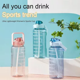  Sticla de apă Timbră 2000ml Kaki Specificații