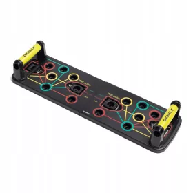    Platformă push-up cu expandator TREXO TXO-B4Z044-BK negru 67x19,5x1,8cm