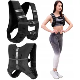    Vestă de antrenament reglabilă cu greutate pentru exerciții de tracțiune 5KG