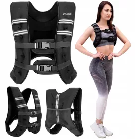    Vestă de antrenament cu greutate de 8 kg pentru alergare și exerciții de tragere HMS