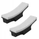  Plăcuțe de frână pentru bicicletă de exerciții 13 x 3 cm, set de 2