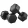  Set gantere bituminoase 2X6kg, negre