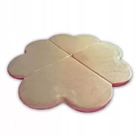 saltea de joaca trifoi 120 cm - bej