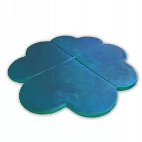  saltea de joaca trifoi 120 cm - turcoaz