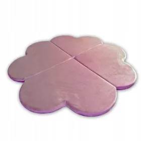  saltea de joaca trifoi 120 cm - roz