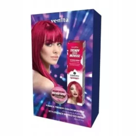    Set VENITA Mousse colorant 75ml + sapun pentru sprancene 25g