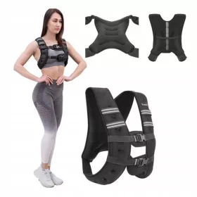  HMS KTO05 Vesta de antrenament cu greutate 5kg neagra