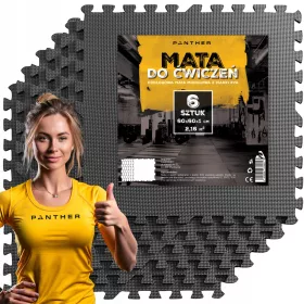    PUZZLE PENTRU SALĂ DE gimnastică PENTRU ECHIPAMENT 6 BUC 60x60 COV.