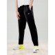 PANTALONI SPORT NEGRI BUZUARE LUNGI DREPT PATCH SHEIN M