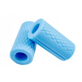    Muscleforge Fat Grips KF-74 tampoane pentru gât 5x10 cm 2 buc albastru