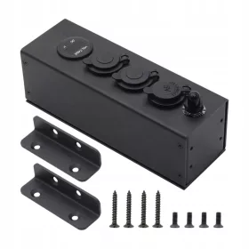    -Încărcător de mașină Power Station Durabil Black, Battery Booster Pack Multifunctional