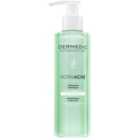   Gel de Curățare Antiacneic Dermedic Normacne Preventi pentru Piele Mixtă și Grasă, 200ml