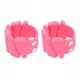 2x brățară unisex cu greutate reglabilă, brățară fitness roz