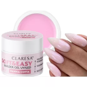  Gel CLARESA Soft&Easy Gel de constructie Panna Cotta