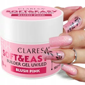    Gel de construcție Claresa Soft&Easy Blush 12g Roz mediu praf