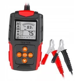    Tester baterie auto pentru camioane Voltmetru 12V 24V pentru motociclete