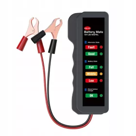    Afișaj cu lumini LED Tester baterie motociclete 12V Test automat baterie