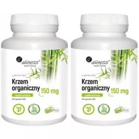   Supliment alimentar cu siliciu organic 150 mg - 2 x 100 capsule