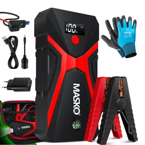 BOOSTER AUTO MASKO JUMP STARTER POWERBANK BATERIE PORNIRE 30