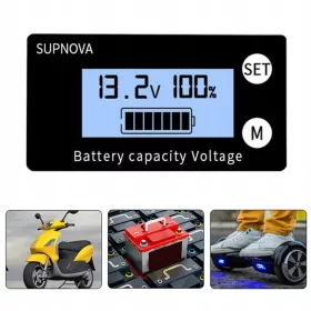  Monitor LCD pentru capacitatea bateriei auto Acituna
