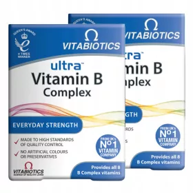   Complex Ultra Vitamină B Vitabiotics - Suport pentru Sănătate, 120 Tablete