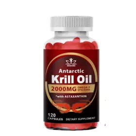   Supliment din Ulei de Krill Antarctic Superba2™ - 2000 mg, 120 Capsule Gelatinoase