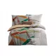 Set de lenjerie de pat din bumbac satinat Elway, dimensiune 160x200 cm