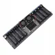  Tester de baterie 18650 8 canale cu modul detector de putere tip C, negru