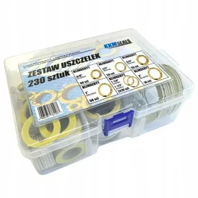 Set etanșări plate KKM SEALS 230 bucăți în 7 dimensiuni