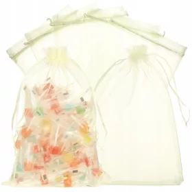  SAC DE ORGANZA NETEDA 50 BUC