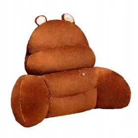    Pernă de spătar Husă confortabilă, lavabilă Pernă de spătar de pluș