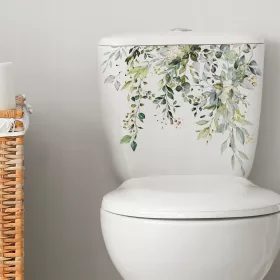  Autocolant Perete Frunze Plante Verzi Toil Baie
