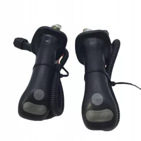    2 buc Manere Joystick pentru Excavator Manere Ergonomice Buton de Precizie
