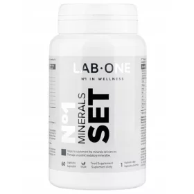   Lab One N°1 Minerals SET - Capsule pentru Întărirea Imunității și Echilibrul Mineral, 60 buc