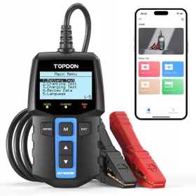  Tester de baterii auto TOPDON BT100W