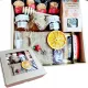  Set cadou de Crăciun Cadou Ceai Dulceata Miere Cadou de sărbători