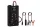  Tester digital baterie auto Autder 12V/24V cu display