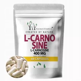   L-Carnozină 400 mg – 60 Capsule pentru Protecția Celulară și Sănătatea Ochilor