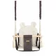  Leagan Lemn pentru Copii URSU bumbac HOME 10m+ diamante Gri-Bej