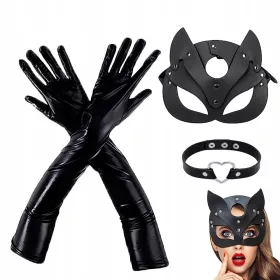    MASCA FEMEIE PIsICA PISIC FEMEIE GULER, MANUSI TENUA CATWOMAN