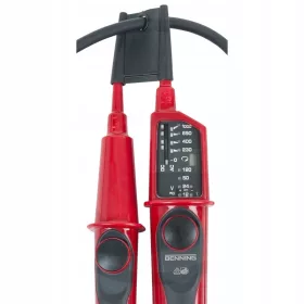    Cititor de tensiune bipolar izolat KS Tools cu afișaj LED și LCD